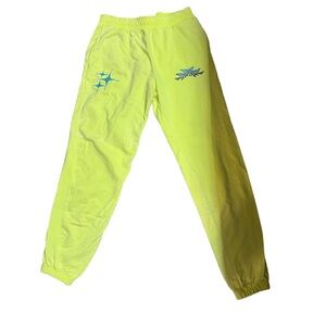 Club Fantasy EUC XL Yellow Joggers